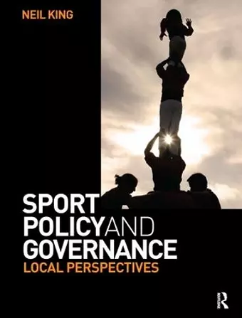 Sport Policy and Governance cover