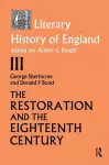 The Literary History of England cover