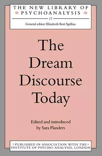 The Dream Discourse Today cover