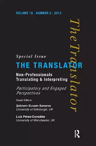 Non-Professional Translating and Interpreting cover