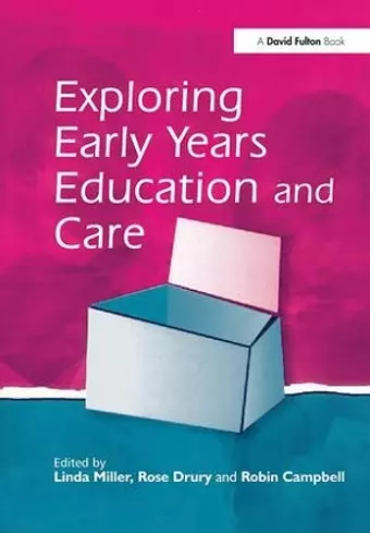 Exploring Early Years Education and Care cover