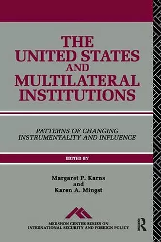 The United States and Multilateral Institutions cover