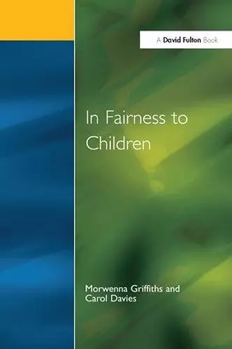 In Fairness to Children cover