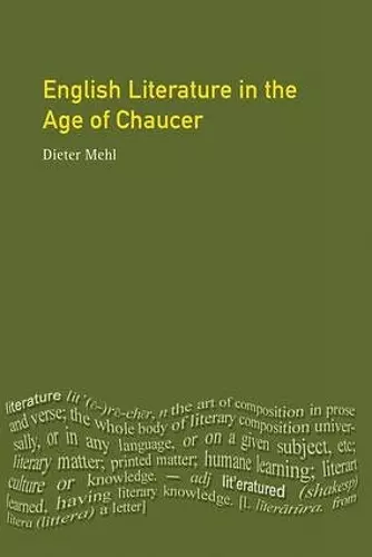 English Literature in the Age of Chaucer cover