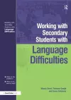 Working with Secondary Students who have Language Difficulties cover