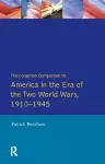 The Longman Companion to America in the Era of the Two World Wars, 1910-1945 cover