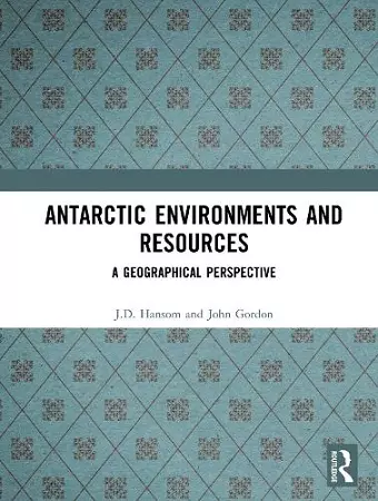 Antarctic Environments and Resources cover