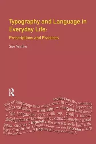 Typography & Language in Everyday Life cover