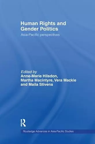 Human Rights and Gender Politics cover