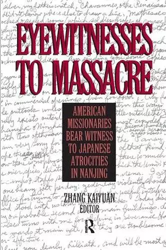 Eyewitnesses to Massacre cover