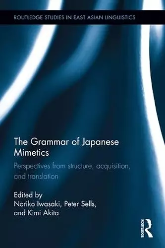 The Grammar of Japanese Mimetics cover