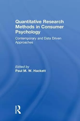 Quantitative Research Methods in Consumer Psychology cover