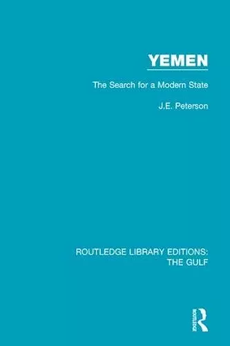 Yemen: the Search for a Modern State cover