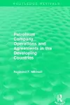 Petroleum Company Operations and Agreements in the Developing Countries cover