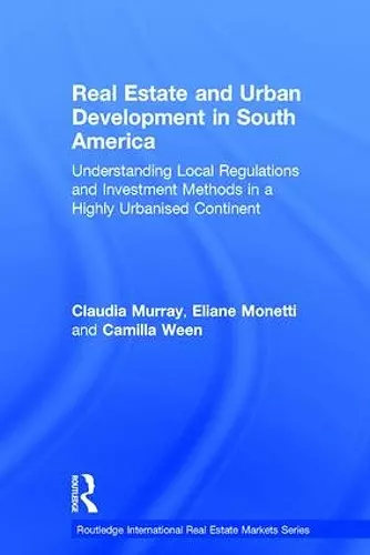 Real Estate and Urban Development in South America cover