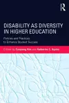 Disability as Diversity in Higher Education cover