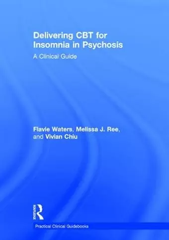 Delivering CBT for Insomnia in Psychosis cover