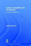 Corpus Linguistics for Vocabulary cover