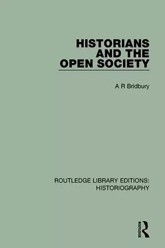 Historians and the Open Society cover