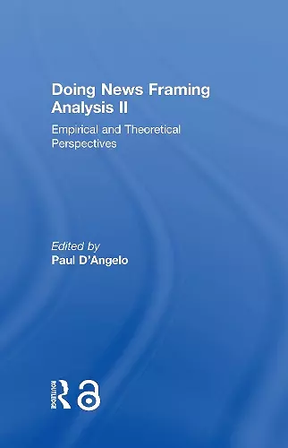 Doing News Framing Analysis II cover