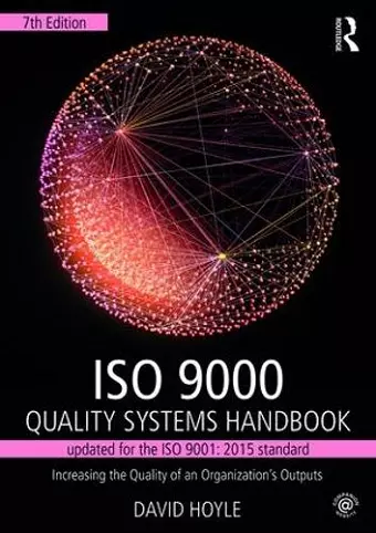 ISO 9000 Quality Systems Handbook-updated for the ISO 9001: 2015 standard cover
