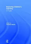 Exploring Children's Learning cover