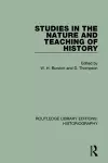 Studies in the Nature and Teaching of History cover