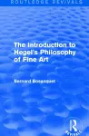The Introduction to Hegel's Philosophy of Fine Art cover