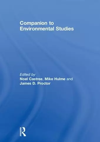 Companion to Environmental Studies cover
