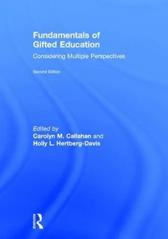 Fundamentals of Gifted Education cover