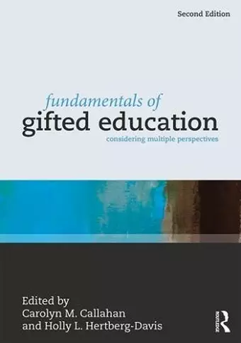 Fundamentals of Gifted Education cover