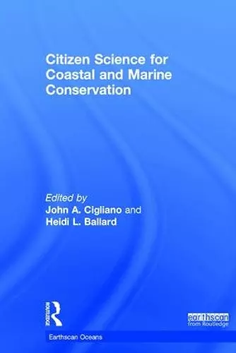 Citizen Science for Coastal and Marine Conservation cover