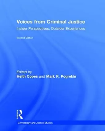 Voices from Criminal Justice cover