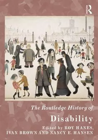 The Routledge History of Disability cover