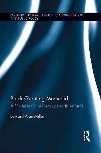 Block Granting Medicaid cover