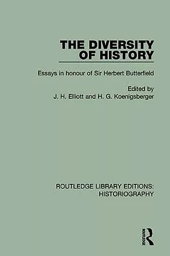 The Diversity of History cover