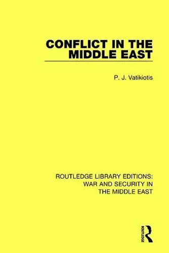 Conflict in the Middle East cover