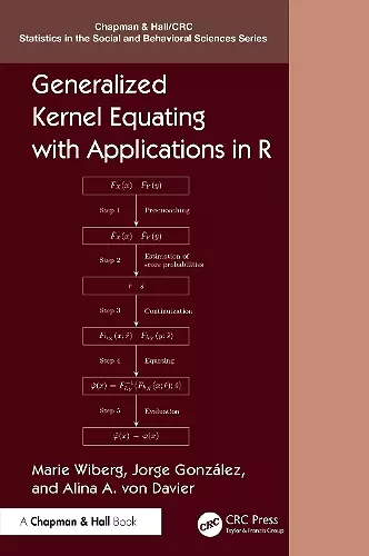 Generalized Kernel Equating with Applications in R cover