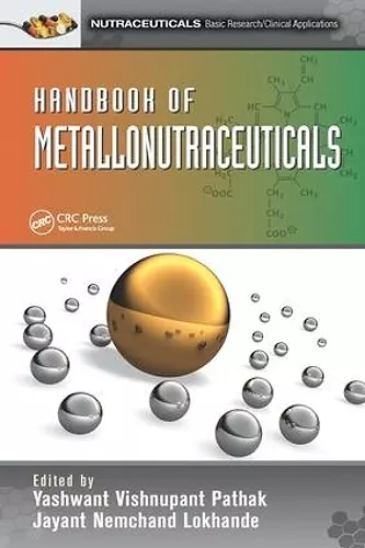 Handbook of Metallonutraceuticals cover