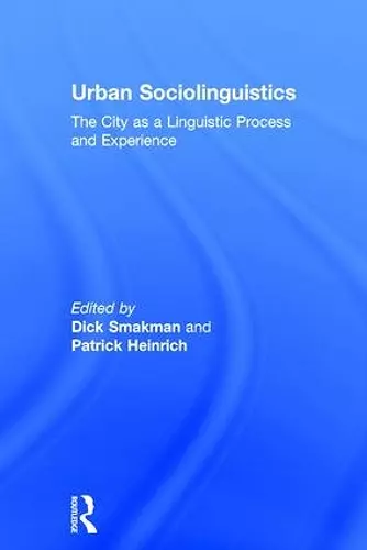 Urban Sociolinguistics cover