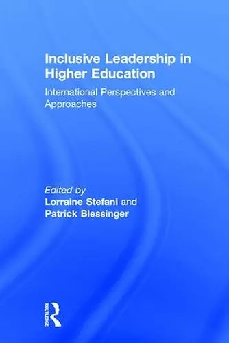 Inclusive Leadership in Higher Education cover