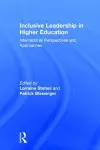 Inclusive Leadership in Higher Education cover