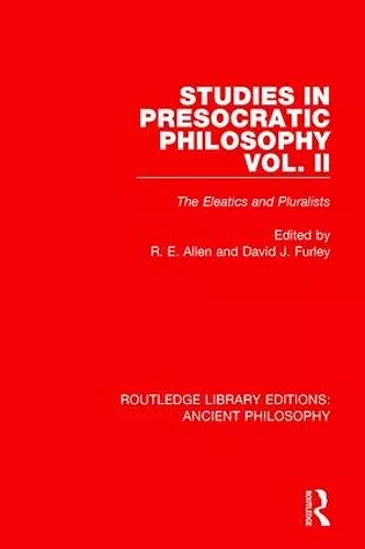 Studies in Presocratic Philosophy Volume 2 cover