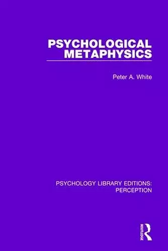 Psychological Metaphysics cover