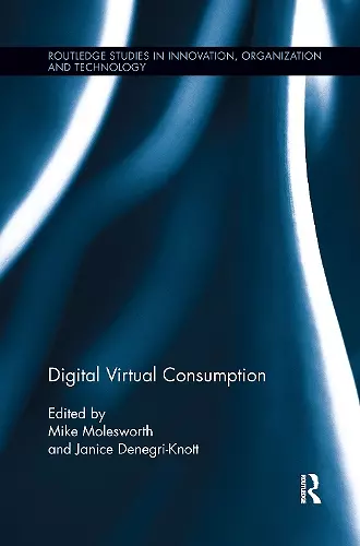 Digital Virtual Consumption cover