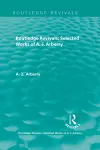 Routledge Revivals: Selected Works of A. J. Arberry cover