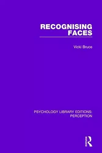 Recognising Faces cover