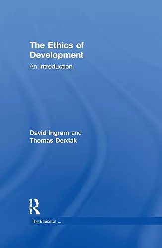 The Ethics of Development cover