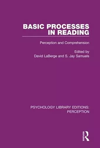 Basic Processes in Reading cover