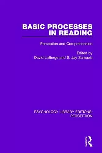 Basic Processes in Reading cover